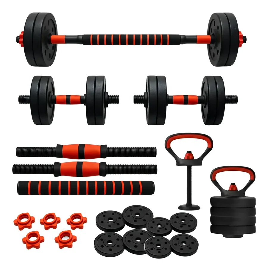 Adjustable dumbbell kit